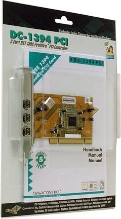 Produktbild Dawicontrol DC-1394 PCI - 3+1 - Port IEEE 1394 FireWire PCI-Controller