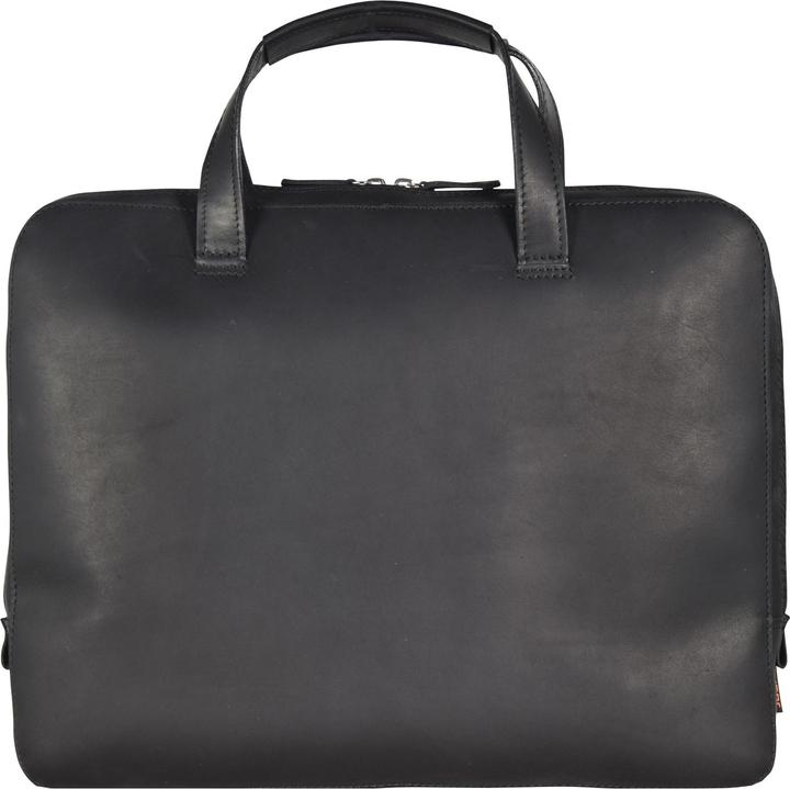 Jost Futura briefcase leather 38 cm laptop compartment (15")