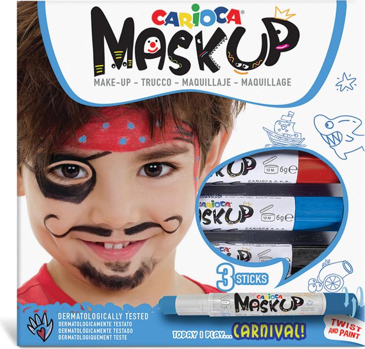 Actual product image Carioca Mack-Up Carnival Box 3 pieces, Dark Blue