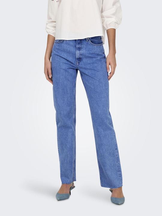 Produktbild Only ONLRILEY Hohe Taille Gerade geschnitten Jeans Straight-Fit jeans (W32/L30)