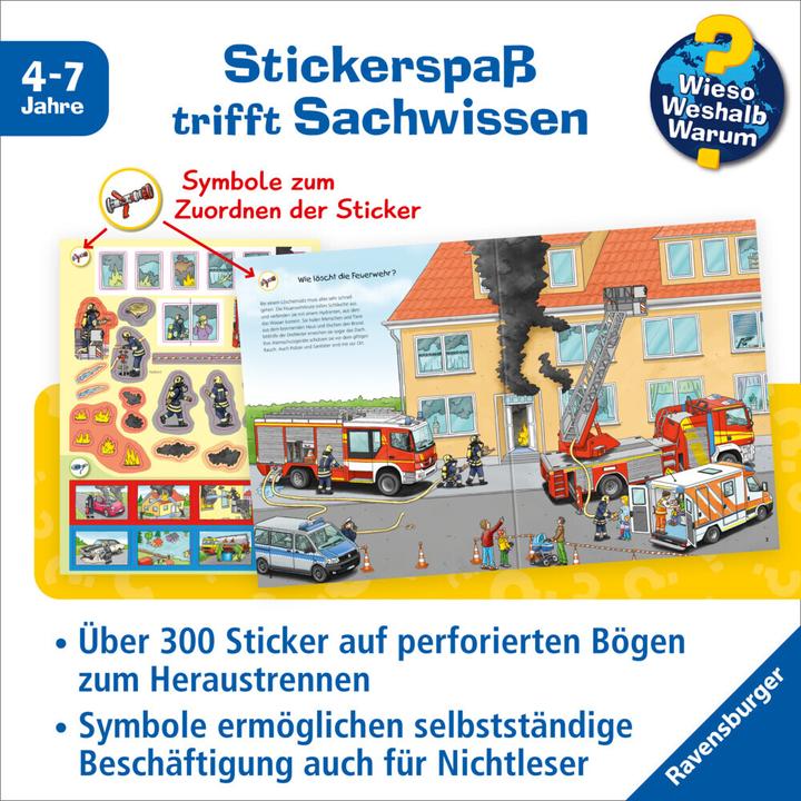Actual product image Ravensburger Feuerwehr (German, Niklas Böwer, 2017)