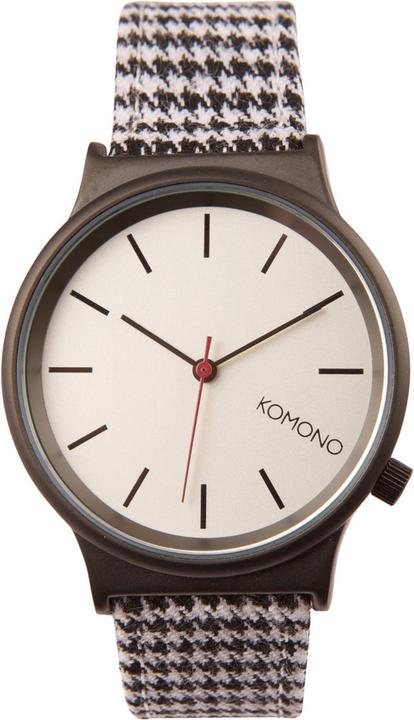 Komono The Wizard Print Series Pied De Poule (Analogue wristwatch, 36 mm)