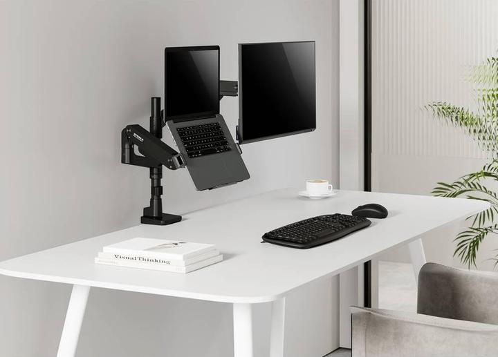 Produktbild SpeaKa Professional SP-MM-1000 1fach Monitor-Standfuss 43,2 cm (17") - 124,5 cm ( (Tisch, 49.02")