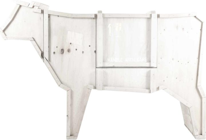 Image du produit Seletti White Sending Cow Animals Buffet (225 x 58 x 151 cm)