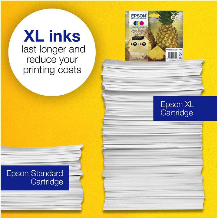 Image du produit Epson 604 Multipack (M, C, Y, CF)