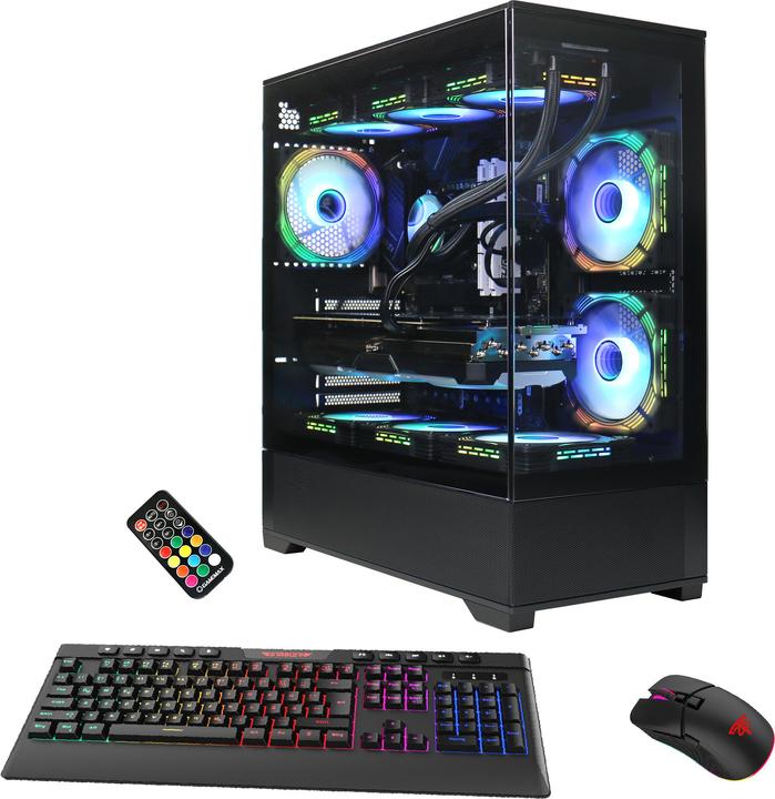 Produktbild Hyrican Gamemax Vista AB 7208 i7-14700KF 32GB/2TB SSD RTX 4070Ti Win11 PCK07208 (Intel Core i7-14700KF, 32 GB, 2000 GB, GeForce RTX 4070 Ti)