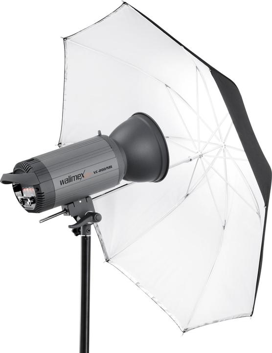 Image du produit Walimex 2en1 Reflex- Parapluie translucide blanc 84 (Réflecteur parapluie, 84 cm)