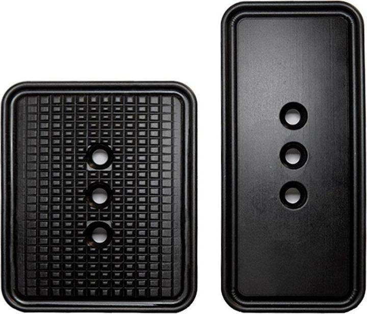 Asetek Plaques de face de pédale Forte