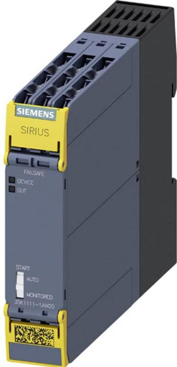 Actual product image Siemens Safety relay,3NO 1NC,115-230Vac