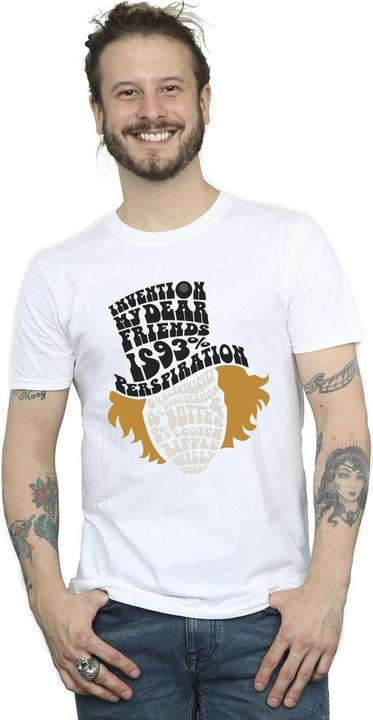 Produktbild Willy Wonka & the Chocolate Factory Willy Wonka Typed Head TShirt (4XL)