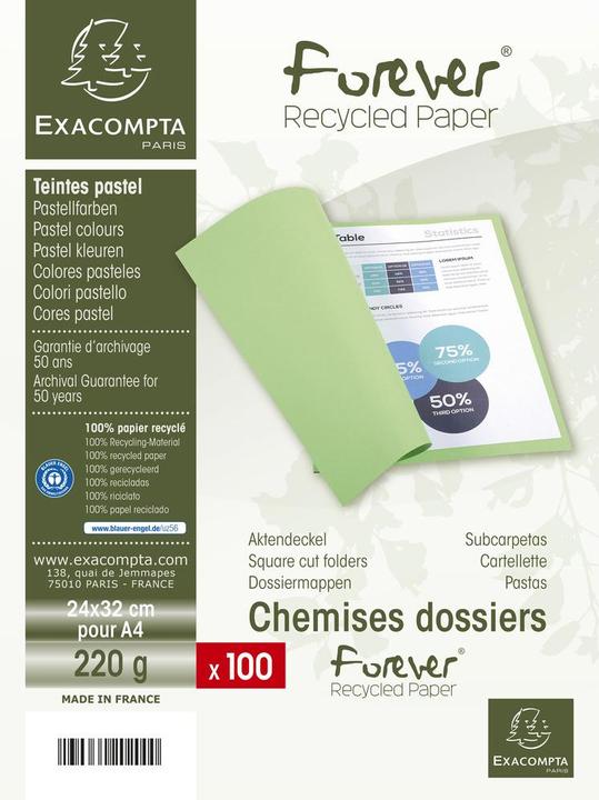 Actual product image Exacompta File cover (A4, 1 x)