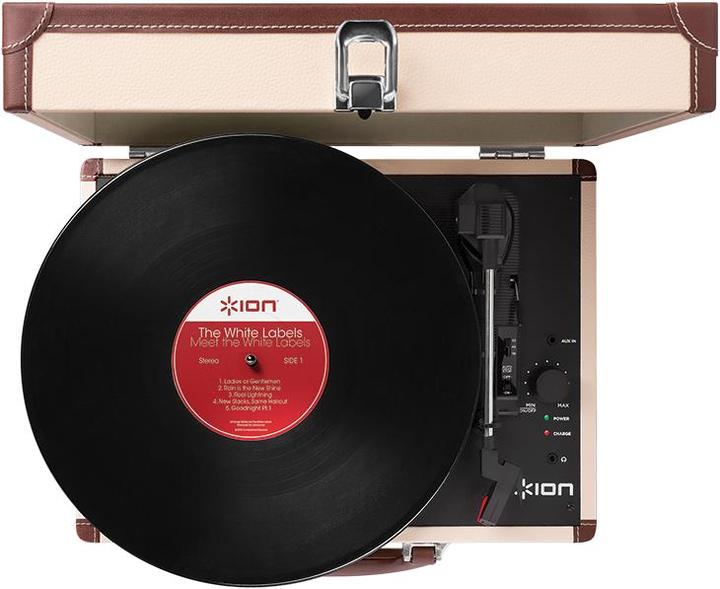 Produktbild ION Audio VINYL MOTDELUXE - Portable Suitcase Turntable