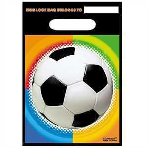 Produktbild Amscan Mitgebsel Tüten Fussball