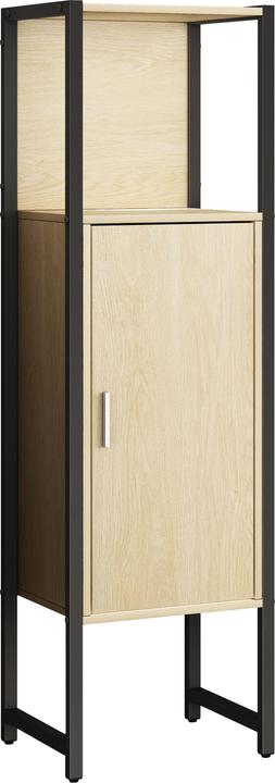 Produktbild VCM Badmöbel Midischrank Badschrank Edino (33 x 30 x 114 cm)