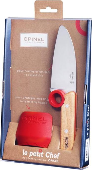 Immagine prodotto Opinel Set di coltelli da chef per bambini "Le Petit Chef" 2 pezzi (10.20 cm)
