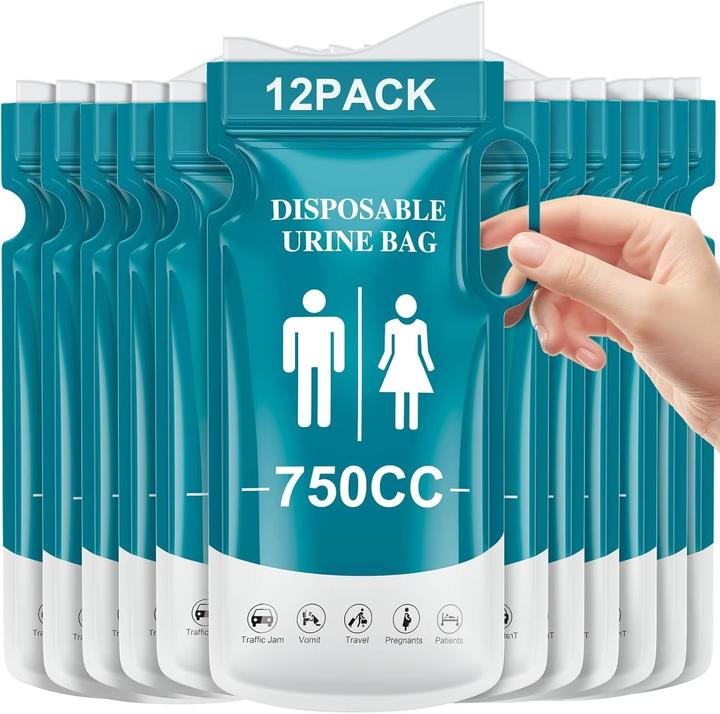 Swissdetector Sac à urine - Pour Extérieur - unisexe - avec tampon absorbant (X 12) (Hygieneprodukt)
