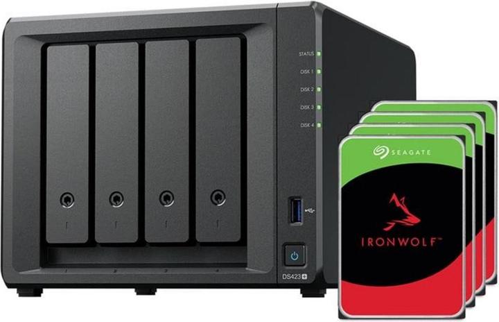 Produktbild Synology DS423+ (4 x 8 TB, Seagate Ironwolf)