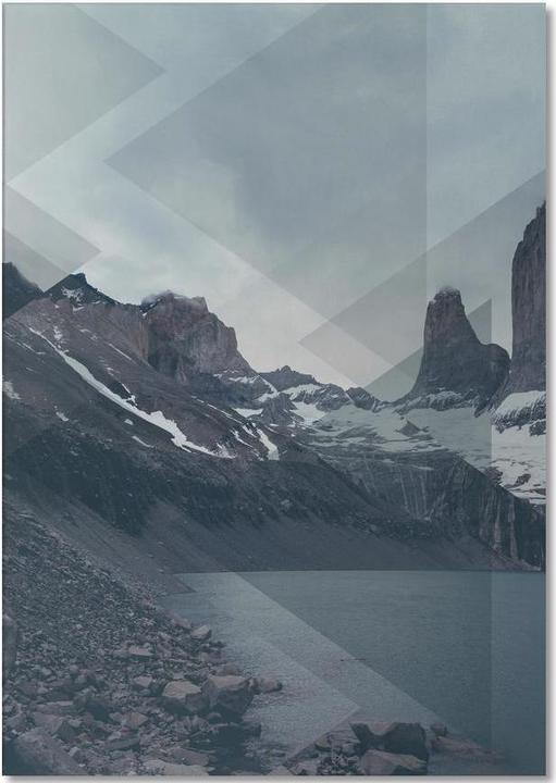 Image du produit Juniqe Torres del Paine - Photographie (A5, Blanc)