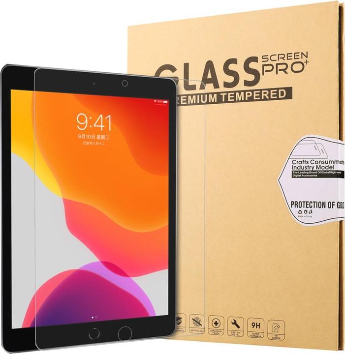 Actual product image Ueli Express Screen protector armoured glass (1 Piece, iPad 2021 (9th Gen), iPad 2020 (8. Gen), iPad 2019 (7th gene))