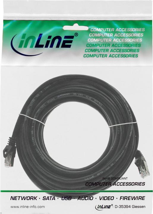 Produktbild InLine Patchkabel (SF/UTP, CAT5e, 15 m)