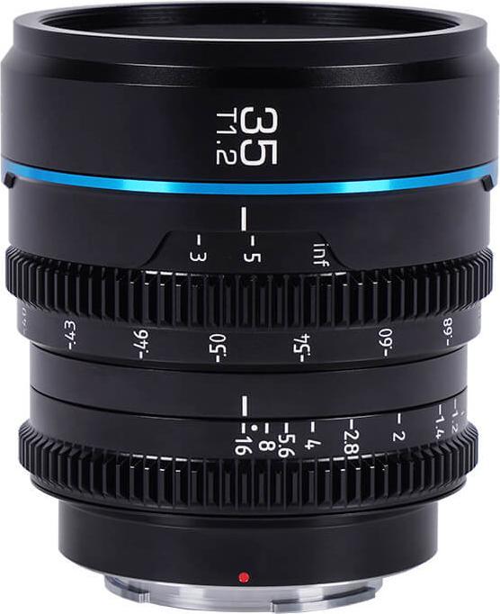 Actual product image Sirui Nightwalker 24 35+55mm T1.2 S35 MF Cine Lens Bundle X-Mount (Fujifilm X, APS-C / DX, full size)