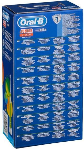 Actual product image Oral-B Junior (Oscillating toothbrush)