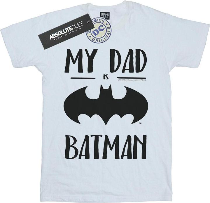Batman My Dad Is Batman TShirt Mädchen