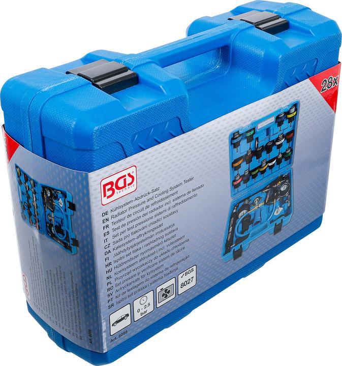 Produktbild BGS Kühlsystem-Abdrück-Satz inkl. Befüllsystem 28-tlg.