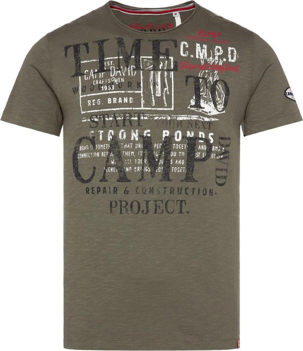 Camp David T-Shirt THE CRAFTSMEN Kurzarmshirt (M)