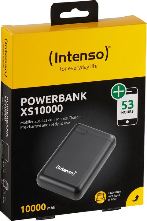 Image du produit Intenso XS 10000 (10000 mAh, 37 Wh)
