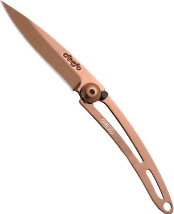 Image du produit Deejo Couteau de poche 15 g Copper Finish (5.50 cm)
