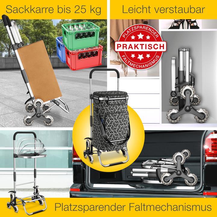 Actual product image Aktivshop Premium stair climber shopping trolley
