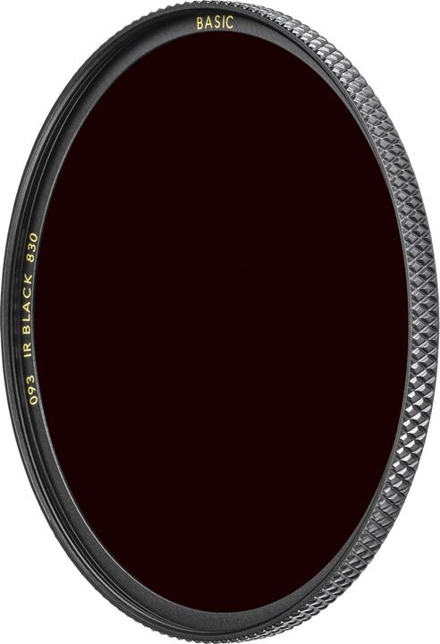 Actual product image B+W Filter 52mm IR 830 Basic (52 mm, Infrared-passing filter)