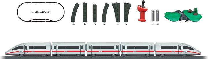 Actual product image Märklin Starting pack ICE 3