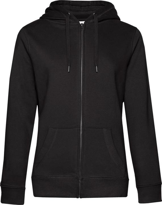 B&C Queen Hoodie mit durchgehendem Reissverschluss