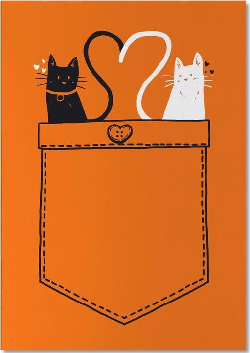 Produktbild Juniqe PoCats - Katzen (A5, Blanko)