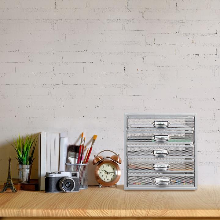 Image du produit Relaxdays Trieur de document 5 tiroirs