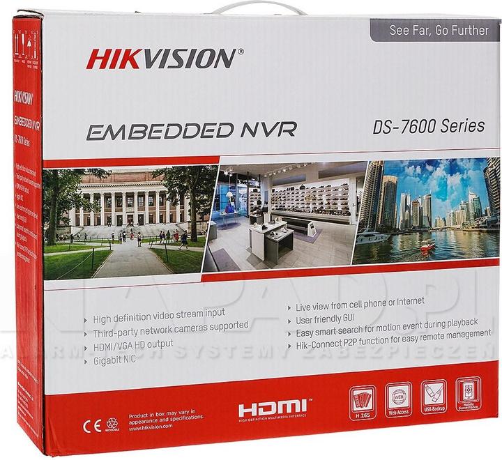 Actual product image Hikvision DS-7608NXI-K2/8P(D) (Network Video Recorder (NVR))