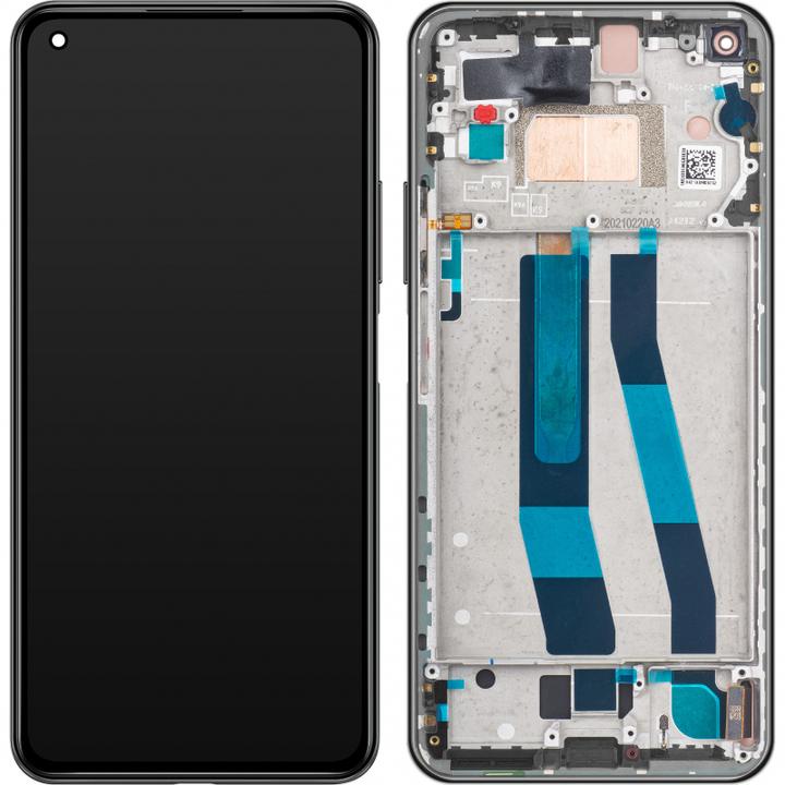 Actual product image Xiaomi Display unit + frame Mi 11 Lite 4G black 56000B0K9A00 (Display, Xiaomi Mi 11 Lite)