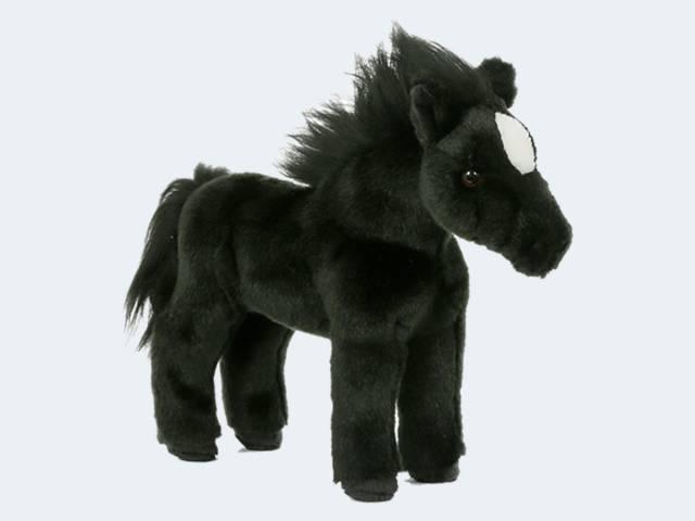Produktbild Semo Plüsch Pferd schwarz 30cm (30 cm)