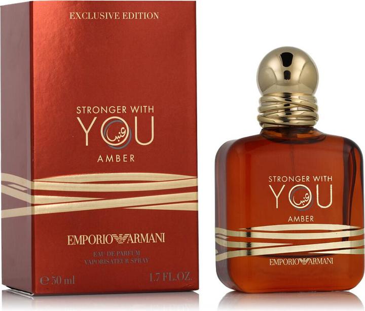 Actual product image Armani Exchange Giorgio Emporio Stronger With You Amber Eau De Parfum 50 ml (Eau de parfum, 50 ml)