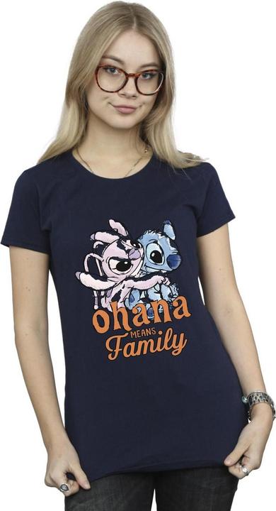 Produktbild Disney Lilo And Stitch Ohana Angel Hug TShirt (XL)