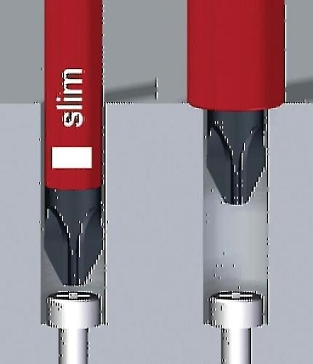 Produktbild Wiha SoftFinish electric slimFix (Schlitz, Phillipps-Kreuzschlitz (PH), Pozidriv-Kreuzschlitz (PZ))