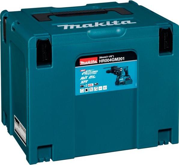 Actual product image Makita 40V Battery combi hammer SDS+ HR004GM201 (Rechargeable battery operated)