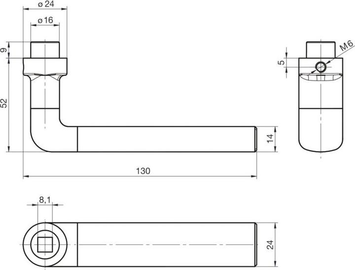 Immagine prodotto Mega Maniglie per finestre con chiusura 32.612/41.412.3