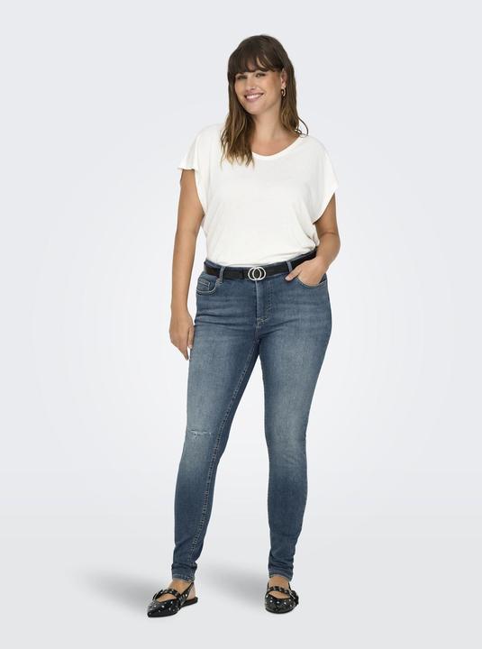 Produktbild Only CARWILLY Mittlere Taille Skinny Fit Jeans Skinny Jeans (W48/L34)