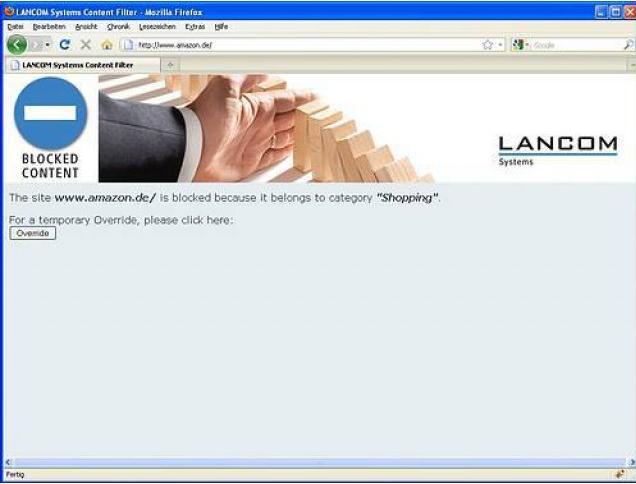Produktbild Lancom Systems Lancom Content Filter (25 User, 12 Monate)