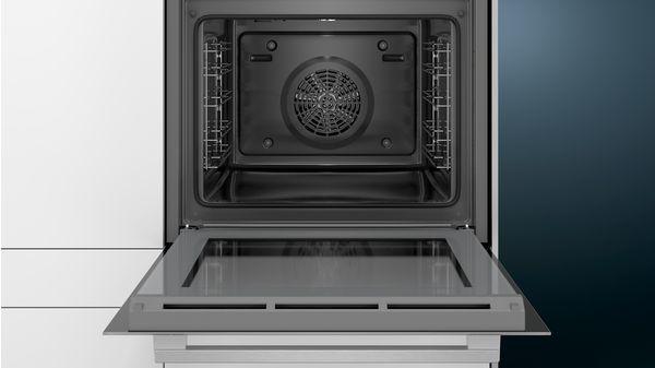 Image du produit Siemens iQ100 HB510ABV0S - Four - encastrable - niche - largeur : 56 cm - profondeur : 55 cm - hauteur :