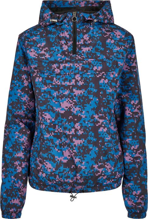 Actual product image Urban Classics Ladies Camo Pull Over Jacket - 2516 (XS)
