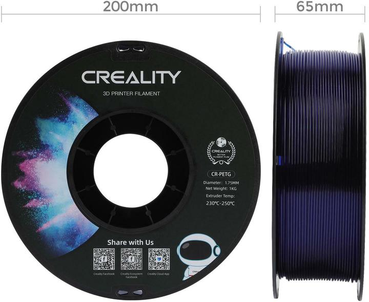 Produktbild Creality Filament (PETG, 1.75 mm, 1000 g, Blau)